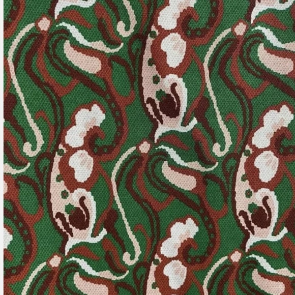 Zara Green Floral Print Maxi Dress - Picture 7 of 7